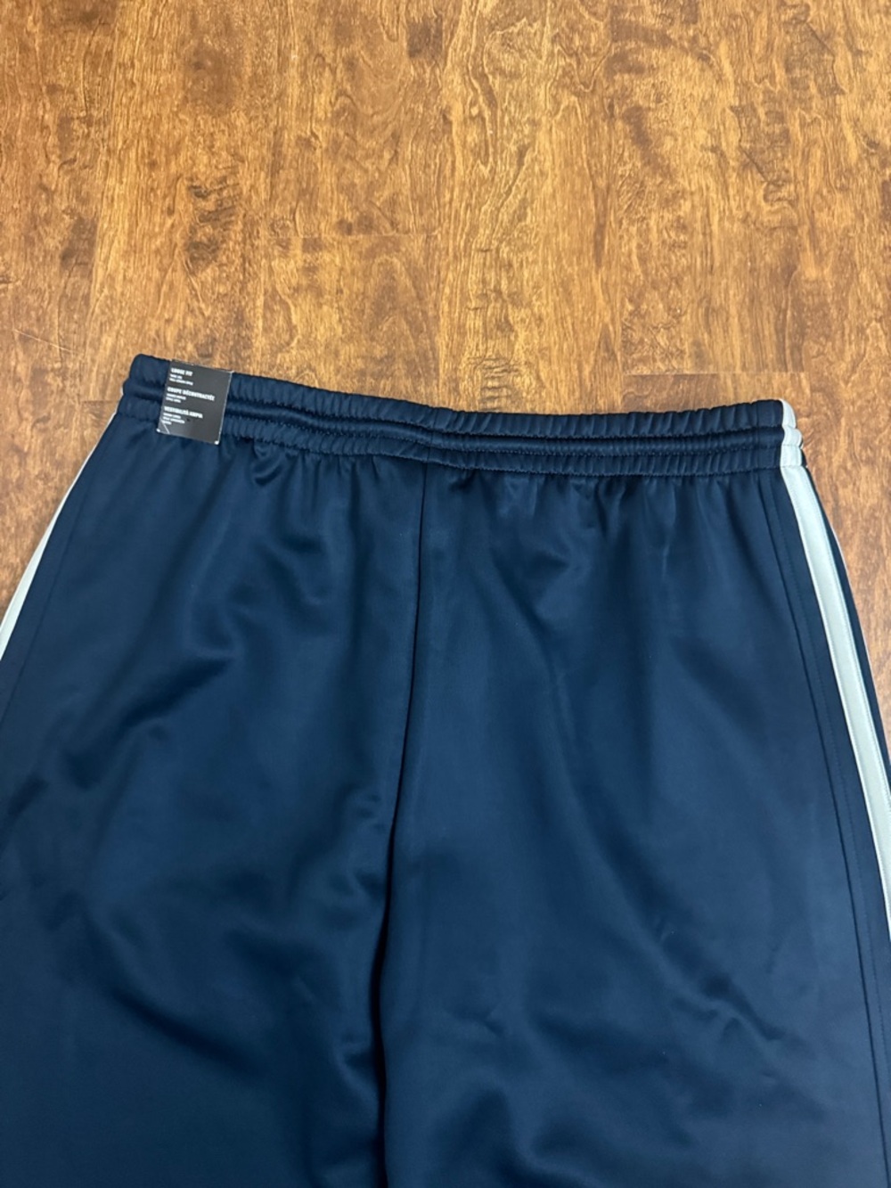 adidas Women’s Navy Joggers with White Side Stripes Size XL - Picture 14 of 16